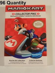 Lot of 96 - Nintendo Super Mario Kart Series 2 Collector Pins Blind Boxes New