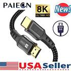 8K 60Hz HDMI 2.1 Cable UHD 7680x4320P HDR10 48Gbps For TV PS5 Switch TV BOX