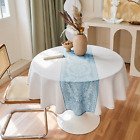 Round Tablecloth 60 Inch Table Cloth Linen Wrinkle Free Tablecloths for Kitchen
