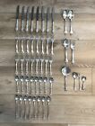 Melrose by Gorham Sterling Silver Flatware Set For 8 Service 49 Pieces Total