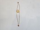 Vintage 14k necklace with 14k heart pendant 15.5 inch chain .3 mm