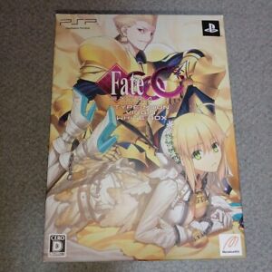 PSP Fate Extra CCC Type Moon Virgin White Limited Box