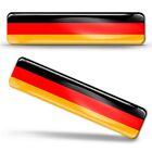 3D Gel Domed Germany Flag German Stickers Logo Emblem Badge Decal Car Motorcycle
