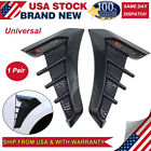 1 Pair Universal Soft TPU Side Fender Vents Air Wing Cover Trim Car Accessories (For: Porsche Macan)