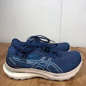 Asics Shoes Womens 8 Gel-Kayano 29 Running Sneakers Blue Road Workout Classic