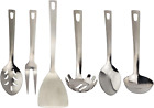 New ListingComplete Serving Spoon & Utensil Set (6-Piece Set); Includes Pasta Server, Fork,