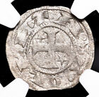 New ListingMEDIEVAL SPAIN. Alfonso VIII, Billon Dinero, 1158-1214, Toledo, NGC VF Details