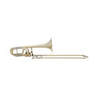 Bach Stradivarius 50A3L Bass Trombone Hagmann Rotors 10.5 Inch Yellow Brass Bell