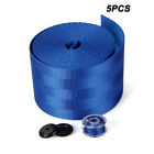 3.5M 4/5PCS Seat Belt Webbing Polyester Seat Lap Retractable Nylon Safety Strap