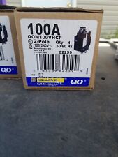 Square D  QO  100 amps Plug In  2-Pole  Circuit Breaker