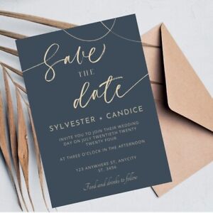 Digital Wedding Invitation | Printable Wedding Invitation | Personalised Invitat