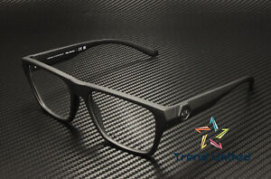 ARMANI EXCHANGE AX3097 8078 Matte Black Demo Lens 55 mm Men's Eyeglasses