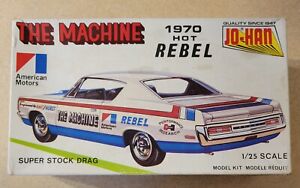Vintage REBUILDER! Jo-Han 1970 The Machine 1/25 Scale Model Kit - 1970 Issue