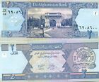 AFGHANISTAN 2 AFGHANI 2002 CURRENCY TALIBAN MONEY NOTE UNC BILL CASH