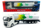 MAN TGX XXL Tank BP Oil Gas Germany Truck Model Diecast White Toy 1:64 Welly