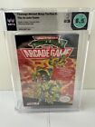 NES CIB TMNT Teenage Mutant Ninja Turtles II (2) Arcade WATA Graded 8.5!!!