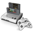 Retro-Bit Retro Duo Twin Video Game System Silver/Black Silver/Black