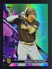 Manny Machado 2021 Topps Finest Green Refractor /99 #31 PADRES