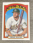 Vimael Machin RC 2021 Topps Heritage High Number A’s #502   *F137*