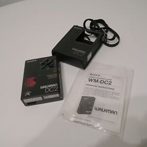 New ListingBARELY USED Sony Walkman WM-DC2 Dolby B C NR Cassette Player EXCELLENT CONDITION