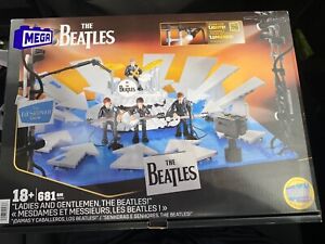 BEATLES! NEW SEALED Mega Blocks Ladies & Gentlemen The Beatles! Ed Sullivan Set