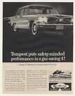 New Listing1961 Pontiac Tempest Safety-Minded Performance Ad