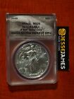 2020 $1 AMERICAN SILVER EAGLE ANACS MS70 FIRST STRIKE LABEL