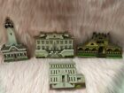 Vintage Lot of 4 Shelia's Collectable Houses-Georgia