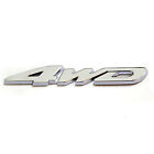 4WD Logo Chrome Metal Car Tailgate Emblem Sticker Badge Decal Car Accessories US