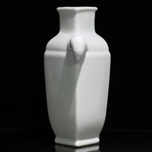 8“ China exquisite porcelain White glaze twins bottle