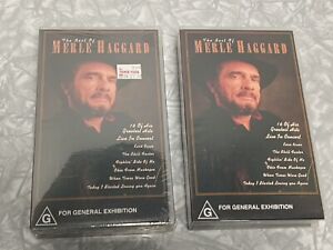 The Best Of Merle Haggard VHS Movie Video Cassette Tape