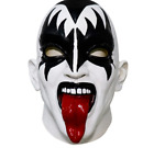 Kiss Band Gene Simmons Latex Mask Cosplay Mask Halloween Party Costume Prop