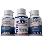 HAIR Mustache Big BEARD Fast GROW Facial  Capsules GROWTH Herbal VITAMINS Pills