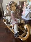 bethany lowe christmas Children On A Sled Display Only Excellent Condition
