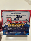 2022 Topps Bowman Draft Sapphire Edition Baseball MLB Factory Sealed Hobby Box