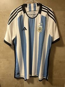 Camiseta Fútbol Adidas Auténtica Argentina 2022 Qatar Heatrdy