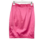 Vintage Mugler Pencil Skirt FR 38 US 6 Pink Neon Barbie Classic Designer