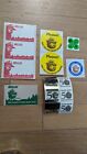 Vintage Stickers Lot Smokey The Bear Fuzzy, Puffy, Name Tag, Gold Foil Lot
