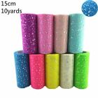 Glitter Sequin Tutu Tulle Roll Fabric for Wedding & Party Decorations - 15CM