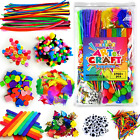 Arts and Crafts Supplies for Kids - 1750 Pcs Crafting for School Kindergarten Ho