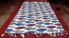 this is a hand made vintage car blanket 61x66 very nice (For: Pontiac Chieftain)