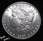 1887 Morgan Silver Dollar UNCIRCULATED Details