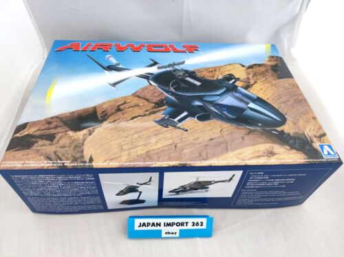 AOSHIMA Movie mecha series AW-01 Airwolf with Clear Body 1/48 Model kit N2