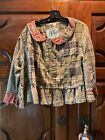 MAGNOLIA PEARL PATCHWORK GASPAR BLOUSE NWT SOLD OUT!