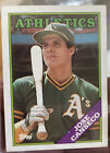 1988 Topps -Jose Canseco #370 -err- BLUE Dot-1 of its kind error due for auction