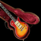 Custom Sunburst Flame Top Veneer ACE Frehley  Electric Guitar 6 String HHH T-O-M