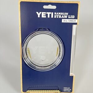 Yeti Rambler Straw Lid 30 Oz Tumbler New In package With Straw B3