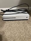 Microsoft Xbox One S 1TB Console Gaming System White With HDMI And Power Cord
