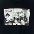 Vintage Nirvana T Shirt Bleach Band Tee Kurt Cobain Grunge Rock Y2K Men’s Small