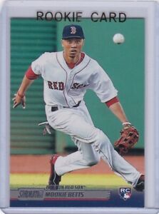 MOOKIE BETTS ROOKIE CARD 2014 Topps Stadium Club BOSTON RED SOX $$ DODGERS RC!